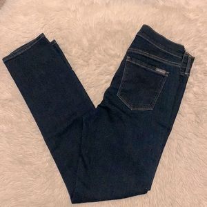 Eddie Bauer Slightly Curvy High Rise, Slim Straight Jeans